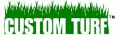 CUSTOM TURF Logo (USPTO, 08.10.2009)