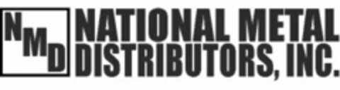 NMD NATIONAL METAL DISTRIBUTORS, INC. Logo (USPTO, 03/24/2010)