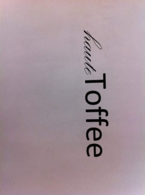 HAUTE TOFFEE Logo (USPTO, 24.01.2011)