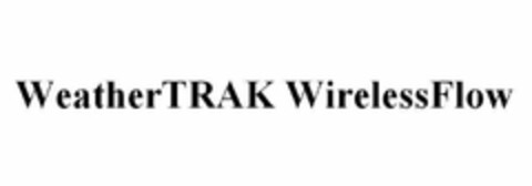 WEATHERTRAK WIRELESSFLOW Logo (USPTO, 28.09.2011)