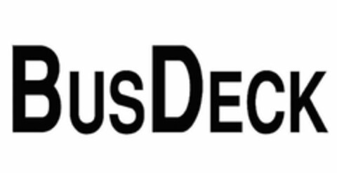 BUSDECK Logo (USPTO, 12/18/2011)