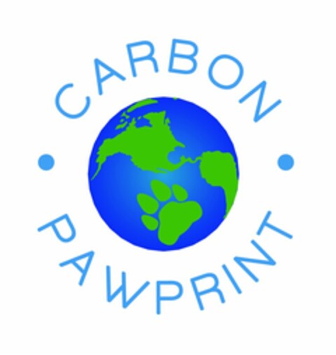 · CARBON · PAWPRINT Logo (USPTO, 16.03.2012)