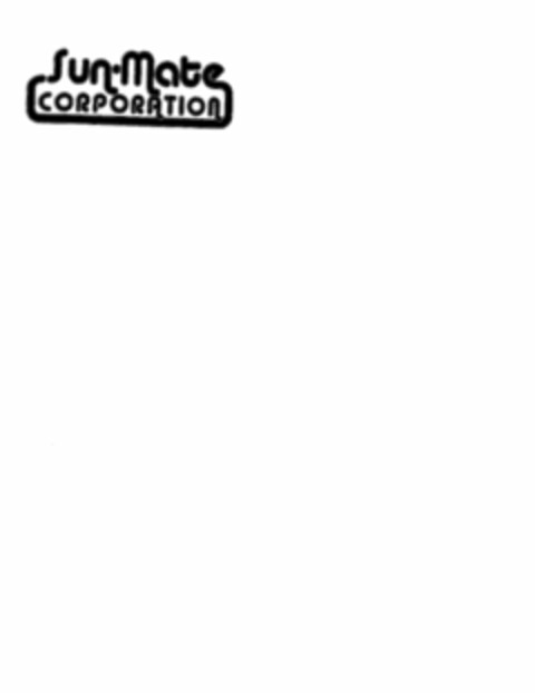 SUN-MATE CORPORATION Logo (USPTO, 04.04.2013)