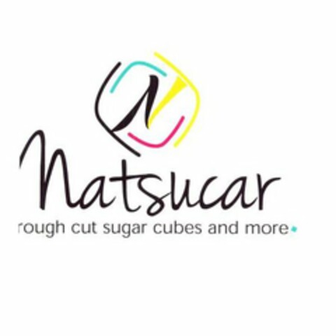 NATSUCAR ROUGH CUT SUGAR CUBES AND MORE Logo (USPTO, 26.08.2013)