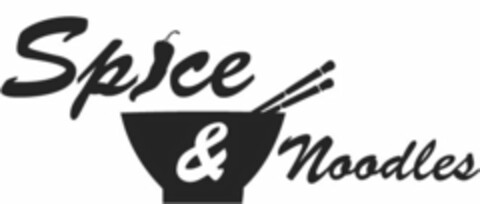 SPICE & NOODLES Logo (USPTO, 02/11/2014)