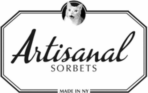 ARTISANAL SORBETS MADE IN NY Logo (USPTO, 17.03.2015)