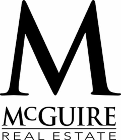 M MCGUIRE REAL ESTATE Logo (USPTO, 07/06/2015)