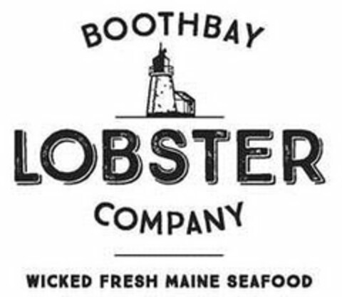 BOOTHBAY LOBSTER COMPANY WICKED FRESH MAINE SEAFOOD Logo (USPTO, 01.09.2015)