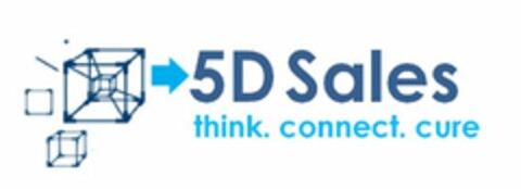 5D SALES THINK. CONNECT. CURE Logo (USPTO, 01.10.2015)