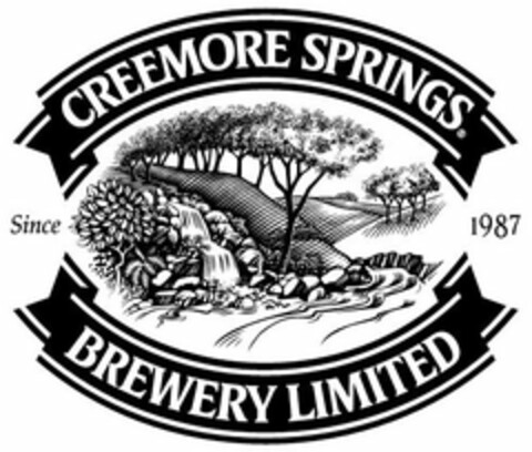 CREEMORE SPRINGS BREWERY LIMITED SINCE 1987 Logo (USPTO, 10/09/2015)