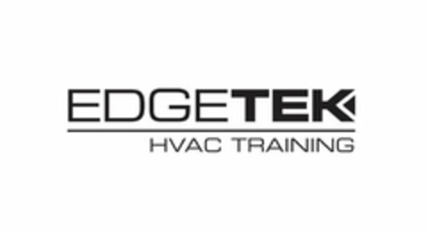 EDGETEK HVAC TRAINING Logo (USPTO, 15.10.2015)