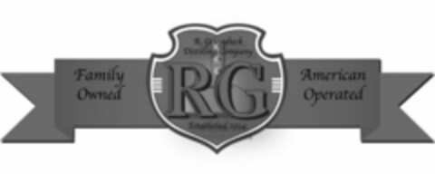 RG R. GRIESEDIECK DISTILLING COMPANY ESTABLISHED 2014 FAMILY OWNED AMERICAN OPERATED Logo (USPTO, 03.11.2015)