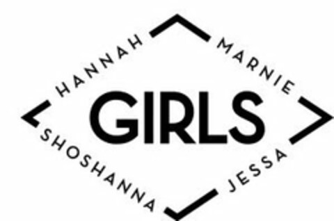 HANNA MARNIE SHOSHANNA JESSA GIRLS Logo (USPTO, 07.01.2016)