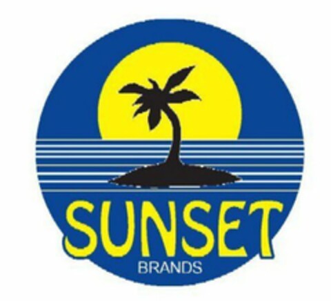 SUNSET BRANDS Logo (USPTO, 04/05/2016)