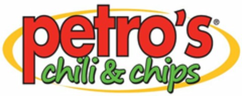 PETRO'S CHILI & CHIPS Logo (USPTO, 22.04.2016)