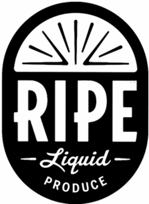 RIPE LIQUID PRODUCE Logo (USPTO, 18.05.2016)