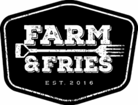 FARM & FRIES EST. 2016 Logo (USPTO, 27.05.2016)