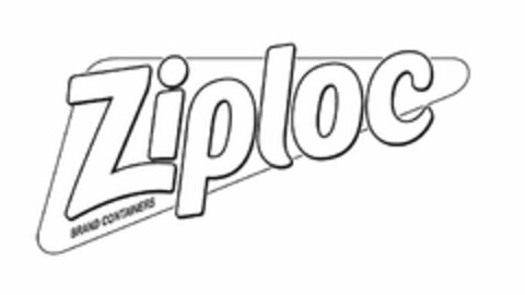 ZIPLOC BRAND CONTAINERS Logo (USPTO, 09.08.2016)