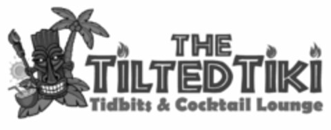 THE TILTED TIKI TIDBITS & COCKTAIL LOUNGE Logo (USPTO, 09/15/2016)