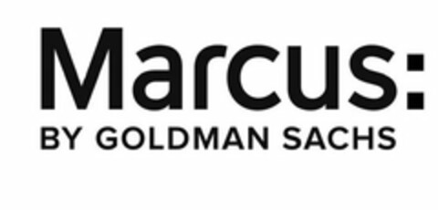 MARCUS: BY GOLDMAN SACHS Logo (USPTO, 23.01.2017)