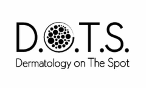 D.O.T.S. DERMATOLOGY ON THE SPOT Logo (USPTO, 25.05.2017)