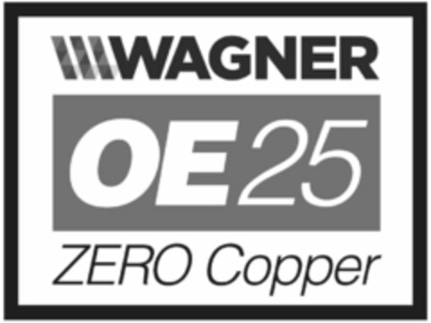 WAGNER OE25 ZERO COPPER Logo (USPTO, 05/30/2017)