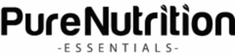 PURE NUTRITION ESSENTIALS Logo (USPTO, 08/26/2017)