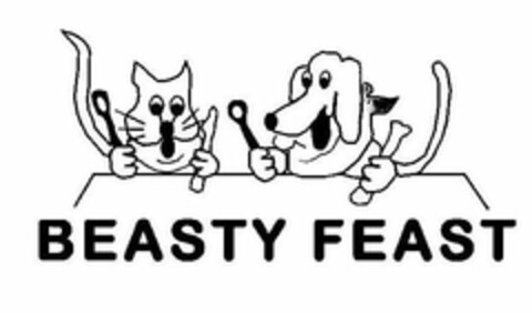 BEASTY FEAST Logo (USPTO, 28.09.2017)