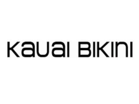 KAUAI BIKINI Logo (USPTO, 17.11.2017)