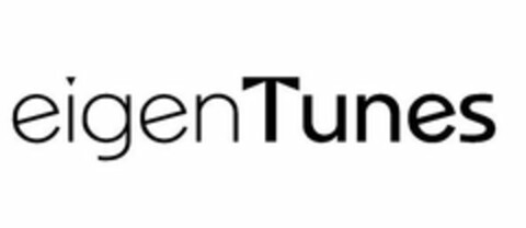 EIGENTUNES Logo (USPTO, 04/10/2018)