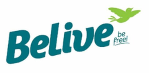 BELIVE BE FREE! Logo (USPTO, 23.05.2018)