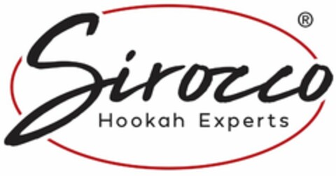 SIROCCO HOOKAH EXPERTS Logo (USPTO, 27.07.2018)