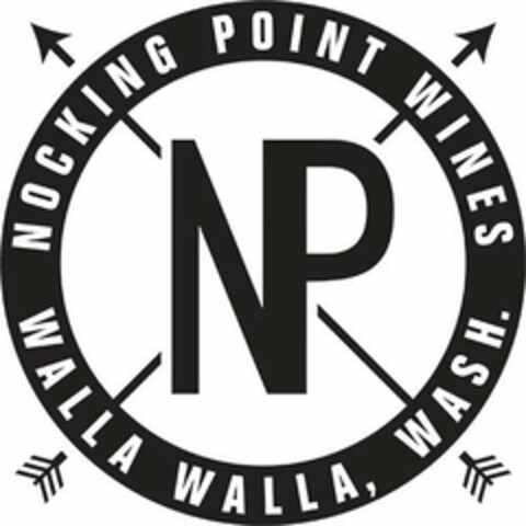 NOCKING POINT WINES WALLA WALLA, WASH. NP Logo (USPTO, 19.10.2018)