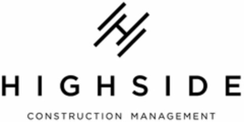 H HIGHSIDE CONSTRUCTION MANAGEMENT Logo (USPTO, 21.03.2019)