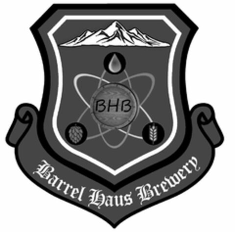 BHB BARREL HAUS BREWERY Logo (USPTO, 08.04.2019)