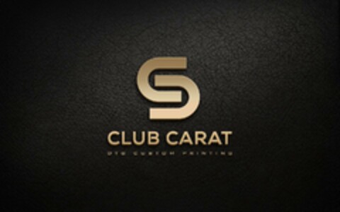 CC CLUB CARAT DTG CUSTOM PRINTING Logo (USPTO, 10.09.2019)