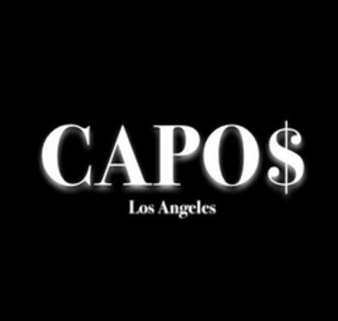 CAPO$ LOS ANGELES Logo (USPTO, 24.09.2019)