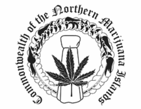 COMMONWEALTH OF THE NORTHERN MARIJUANA ISLANDS Logo (USPTO, 10/13/2019)