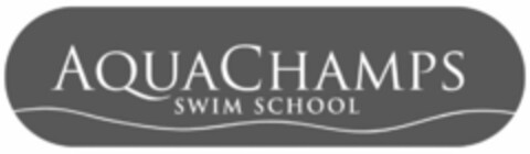 AQUACHAMPS SWIM SCHOOL Logo (USPTO, 13.11.2019)