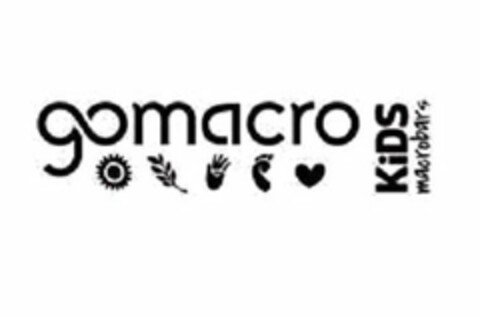 GOMACRO KIDS MACROBARS Logo (USPTO, 09.04.2020)