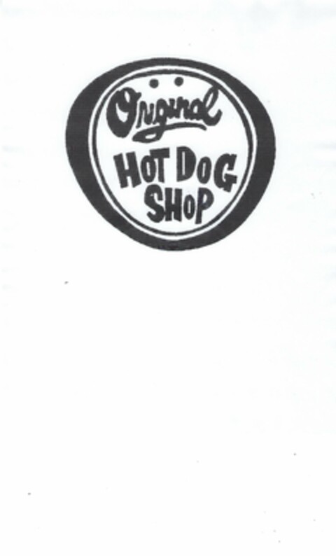 ORIGINAL HOT DOG SHOP Logo (USPTO, 22.05.2020)