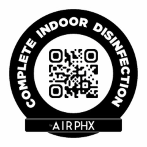 COMPLETE INDOOR DISINFECTION BY AIRPHX Logo (USPTO, 01.09.2020)