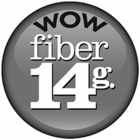 WOW FIBER 14G. Logo (USPTO, 21.05.2009)