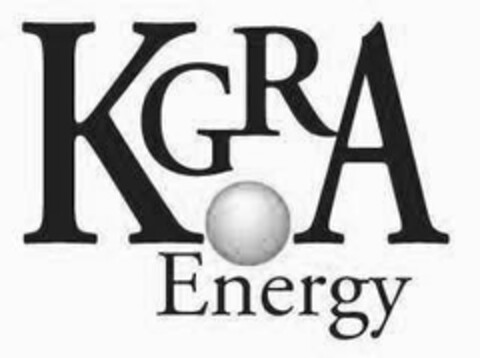 KGRA ENERGY Logo (USPTO, 18.06.2009)