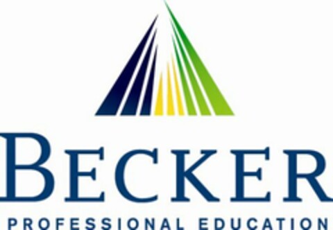 BECKER PROFESSIONAL EDUCATION Logo (USPTO, 19.06.2009)