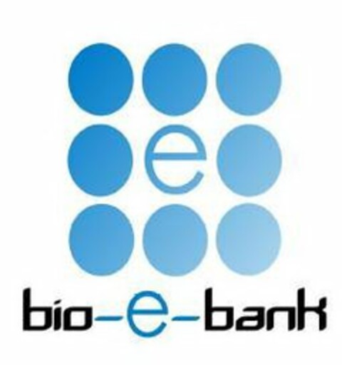 E BIO-E-BANK Logo (USPTO, 11.09.2009)