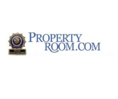 PROPERTYROOM.COM OFFICIAL ONLINE POLICE AUCTIONS Logo (USPTO, 10/09/2009)