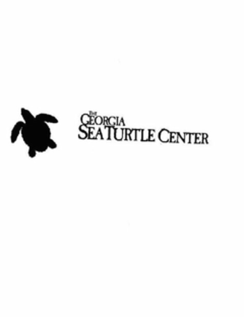 THE GEORGIA SEA TURTLE CENTER Logo (USPTO, 09.12.2009)