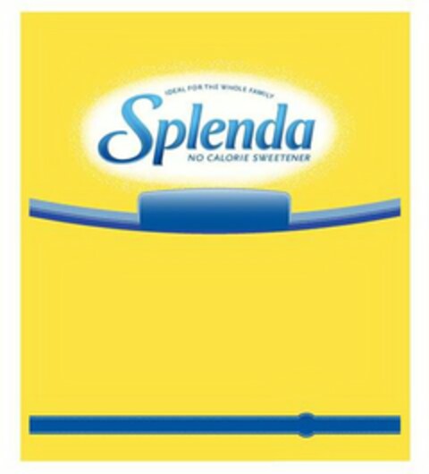 IDEAL FOR THE WHOLE FAMILY SPLENDA NO CALORIE SWEETENER Logo (USPTO, 02.04.2010)