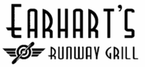 EARHART'S RUNWAY GRILL Logo (USPTO, 07.06.2010)